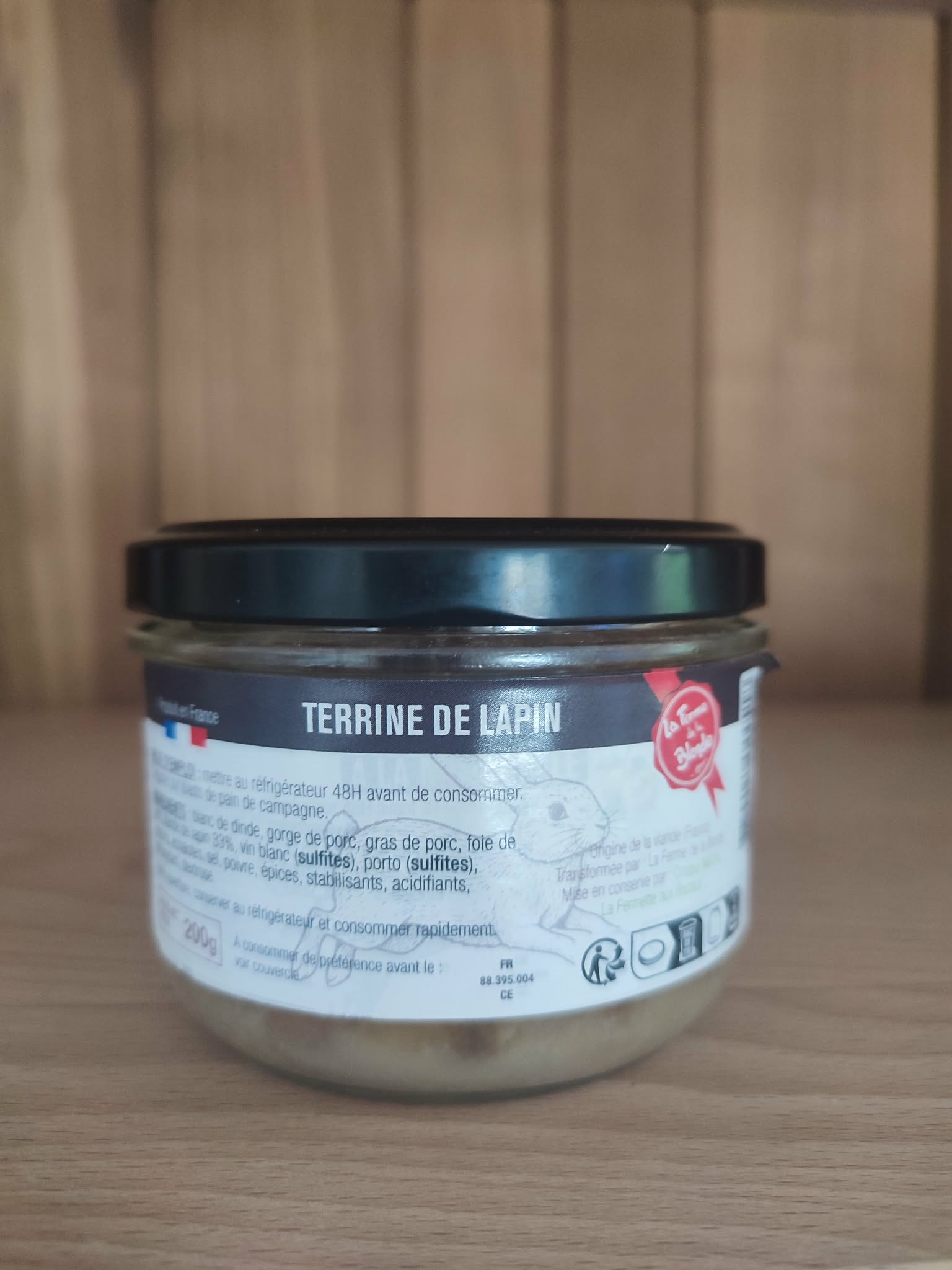 Terrine de lapin – 200 g