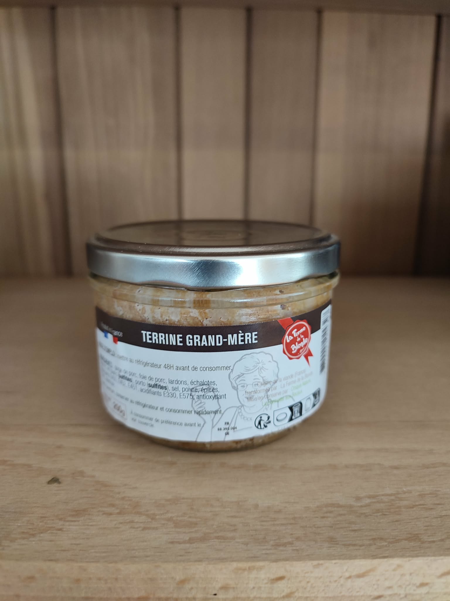 Terrine Grand-Mère des Vosges 200gr