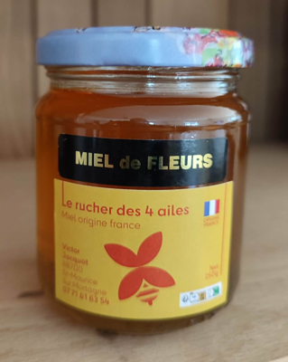 Miel de Fleurs des Vosges Pot de 250 Gr