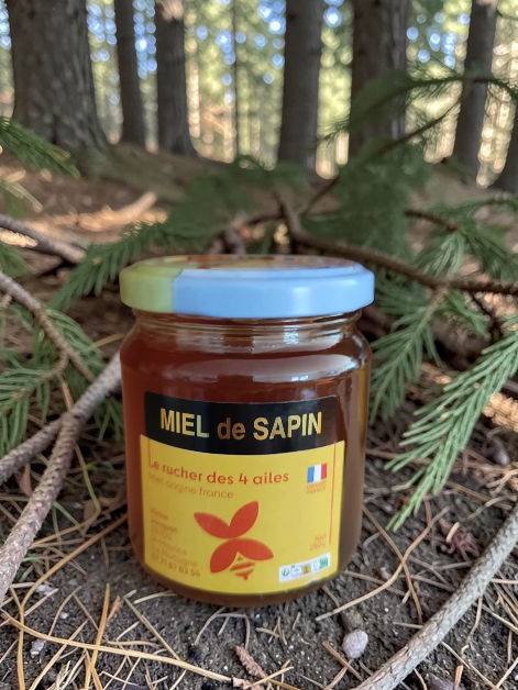 Miel de Sapin des Vosges Pot de 250Gr