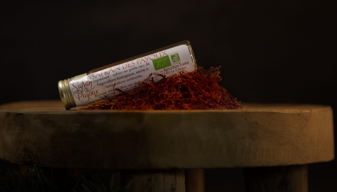 Safran des Vosges BIO en Pistils – 0,25 g