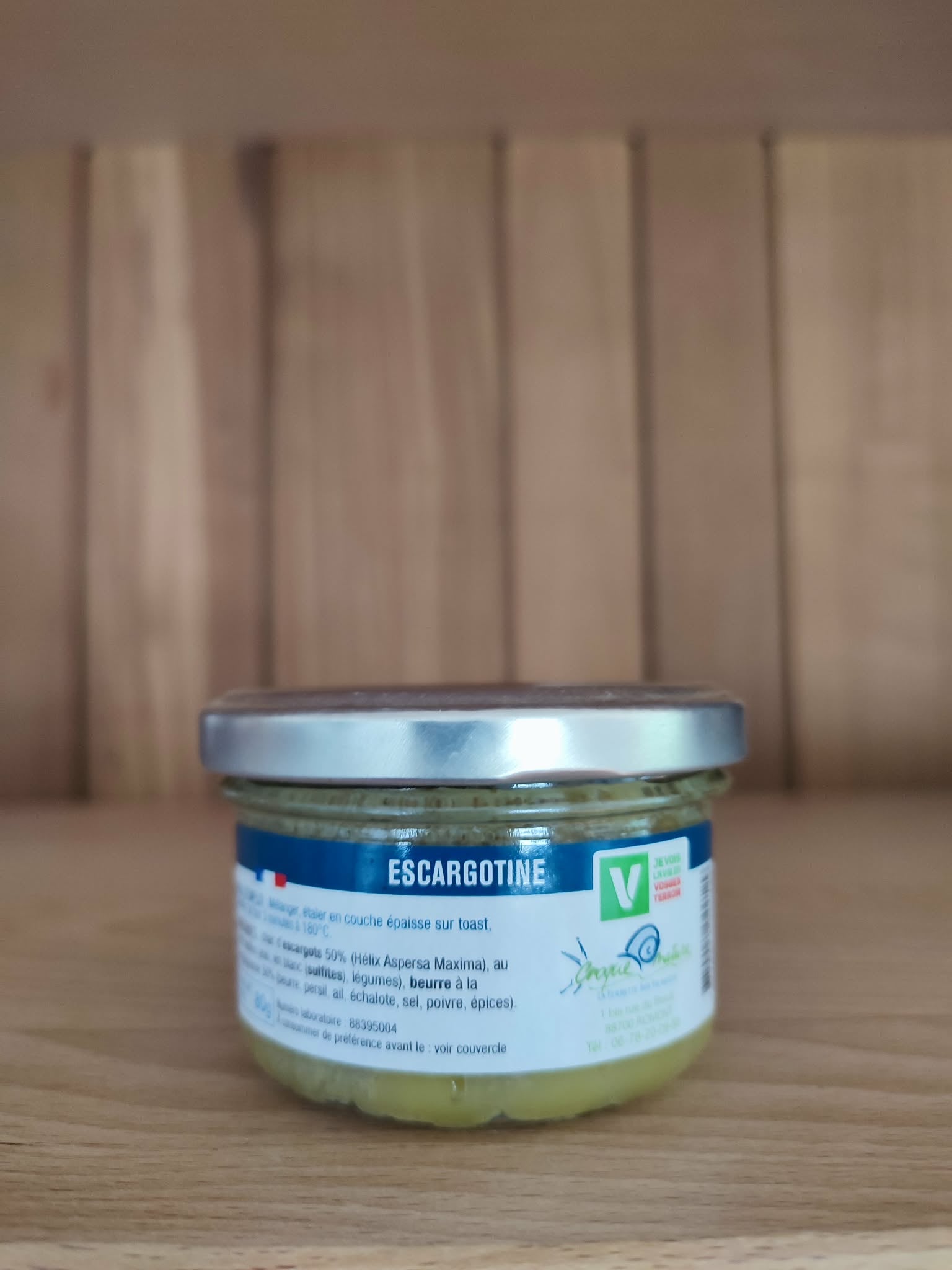 Escargotine – Tartinable d’escargots – 80 g