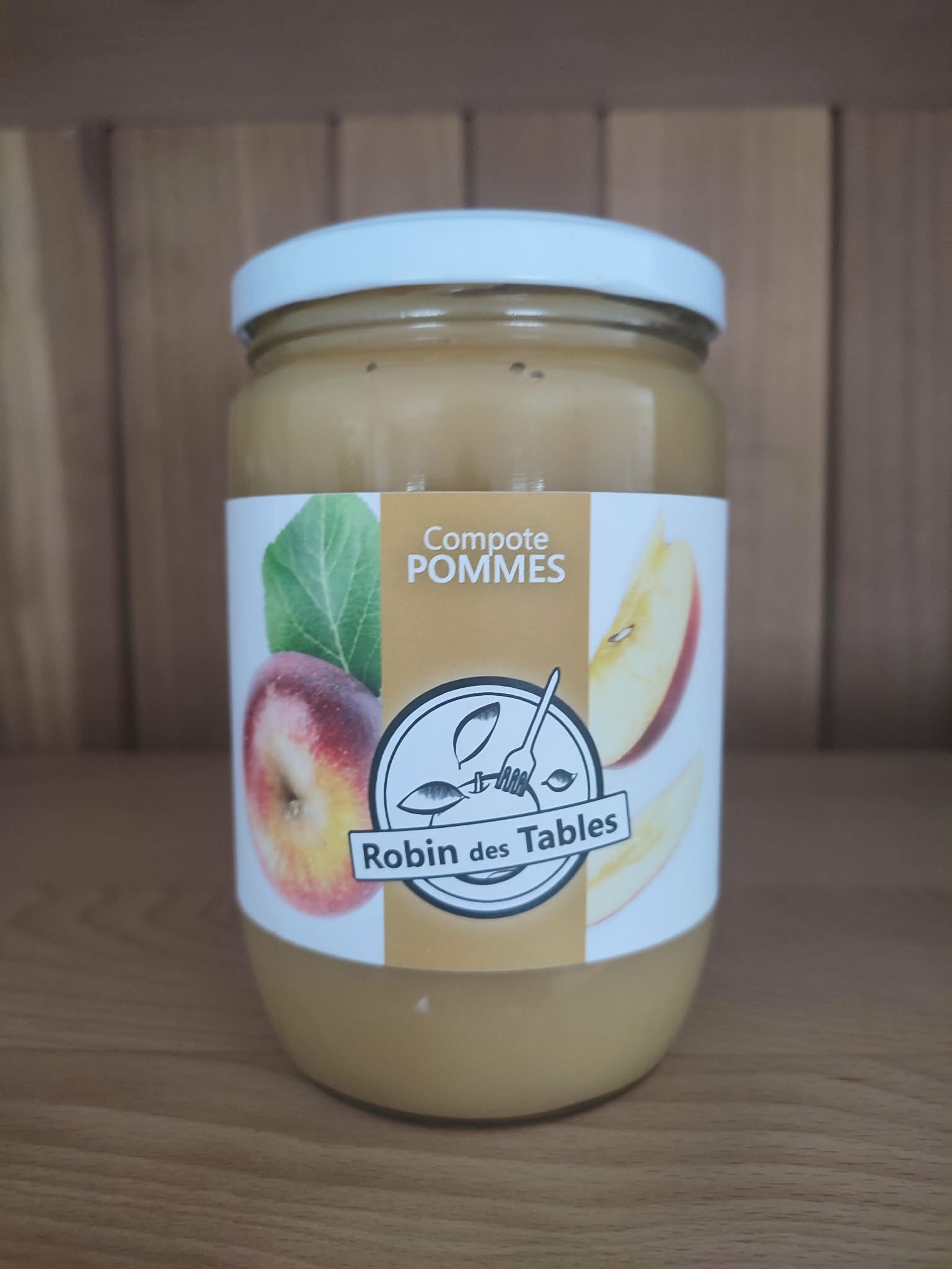 Compote de pomme  600gr Bio